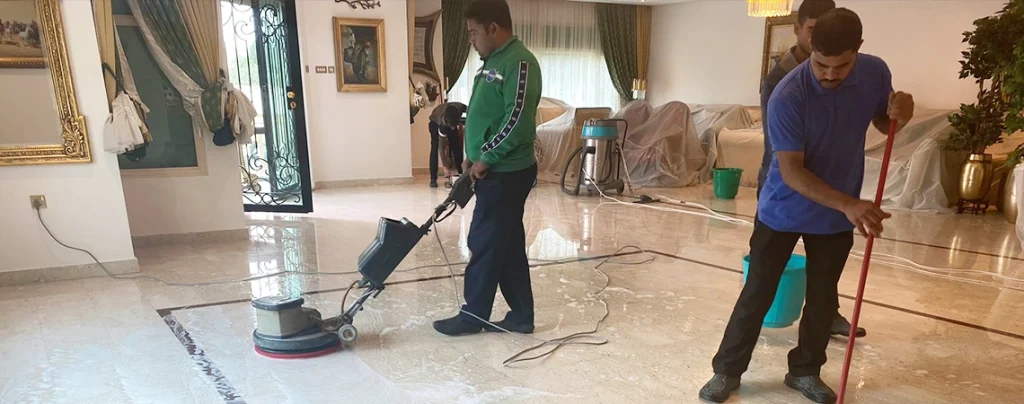 احصل على أفضل شركة تنظيف بلاط ورخام في الكويت مع شركة Muttahada Cleaning. فريق متخصص بأحدث التقنيات لاستعادة جمال سطوحك. اتصل الآن!